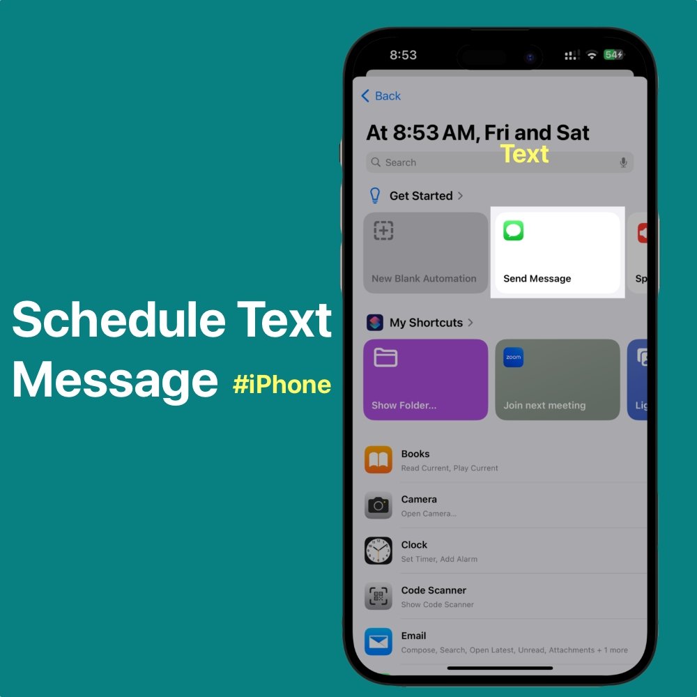 how-to-Schedule Text Message-on-iPhone
