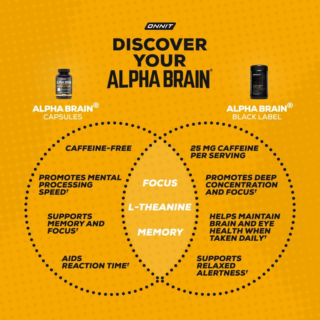 Looking for the best supplement for memory and cognitive enhancement? Here the ONNIT Alpha Brain, the trusted nootropic best brain supplement for both men and women